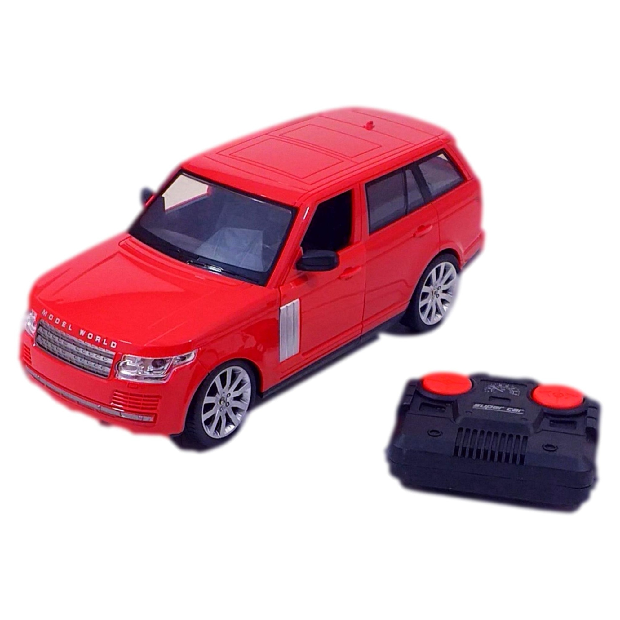 Masina cu telecomanda Range Rover Evoque, lumini si sunete, RC 1:16, Rosie