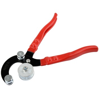 Cleste pentru indoit tevi metalice, Yato YT-08144, lungime 255mm, Cr-V, 4.75-10mm Cleste pentru indoit tevi metalice, Yato YT-08144, lungime 255mm, Cr-V, 4.75-10mm