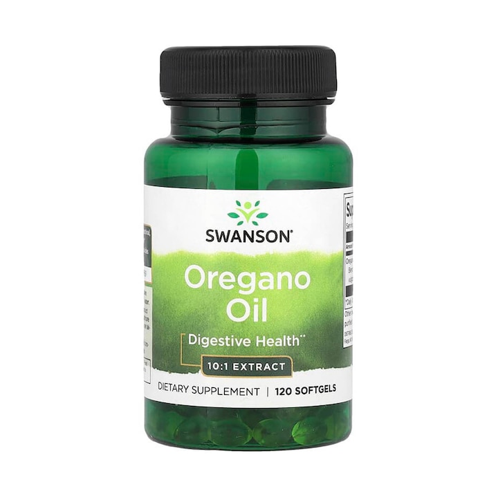 Oregano Oil 10:1 Extract, 150mg, Swanson, 120 softgels SW1016