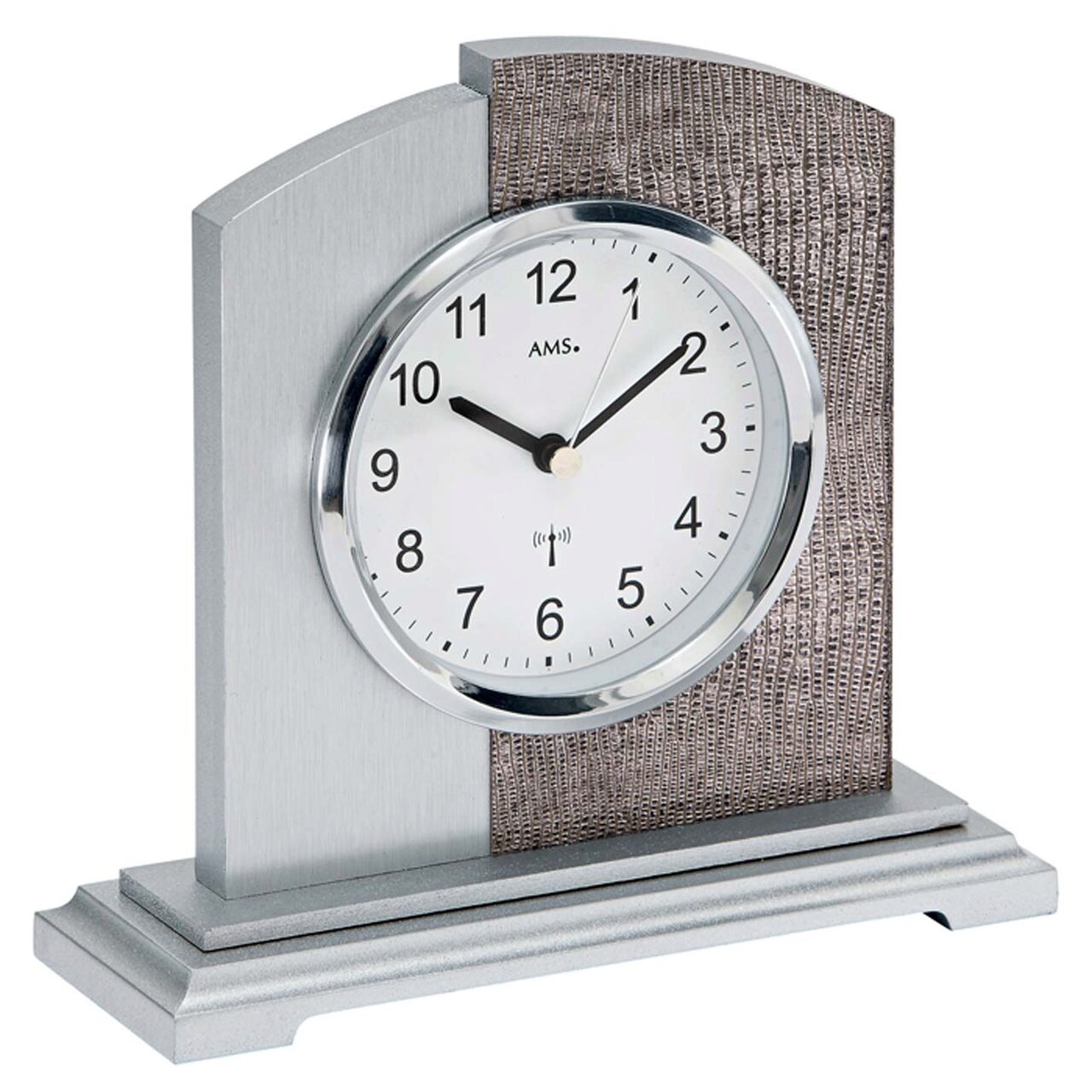 Ceas de masa AMS 5144, Quartz, Alb, Analogic, Clasic