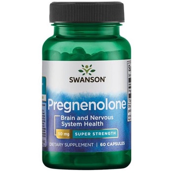 Supliment alimentar, Pregnenolona (50 mg), Swanson Super-Strength Pregnenolone - 60 capsule (60 doze) Supliment alimentar, Pregnenolona (50 mg), Swanson Super-Strength Pregnenolone - 60 capsule (60 doze)