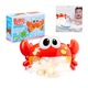 Jucarie de baie Crab, interactiva RelaxDays, cu baloane muzicale de sapun, +3 ani