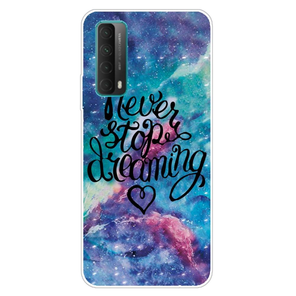 Husa silicon compatibila cu Huawei P Smart 2021 model Never Stop Dreaming, Silicon, TPU Viceversa