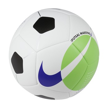 Minge futsal Nike Maestro, White/Green/Indigo, Pro Minge futsal Nike Maestro, White/Green/Indigo, Pro