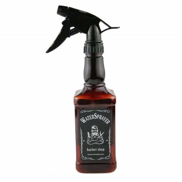 Pulverizator in forma de sticla Whisky pentru frizerie sau coafor, Pufo