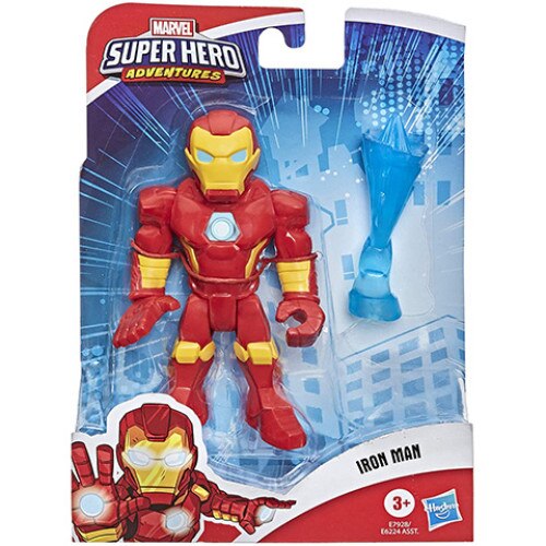 Figurina Iron Man Marvel Super Hero Adventures