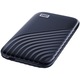 SSD Extern WD My Passport™ 2TB, USB 3.2 Gen2 Type-C/A, NVMe, Midnight Blue