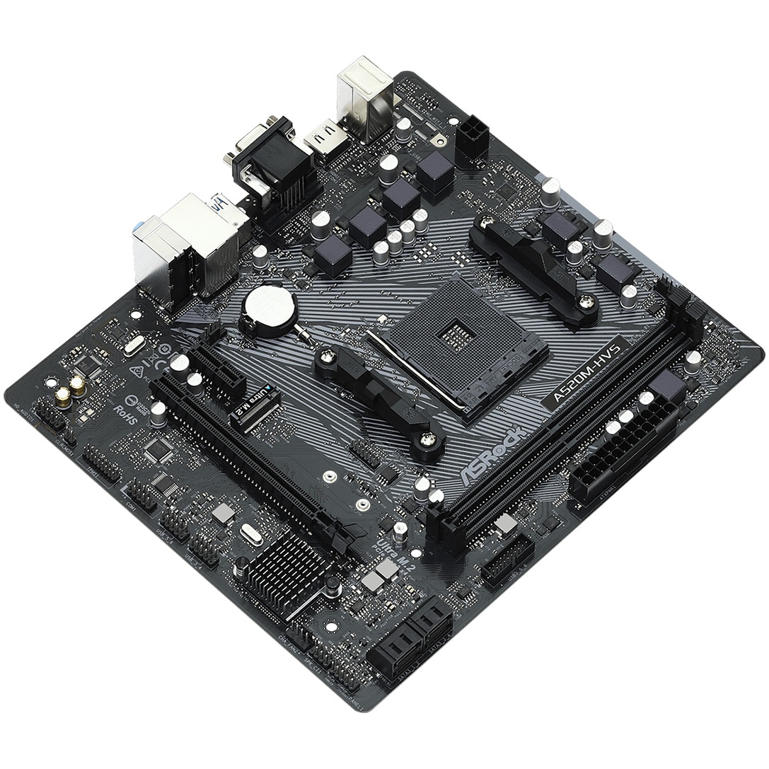 Placa de baza ASRock A520M-HVS, Socket AM4 - eMAG.ro