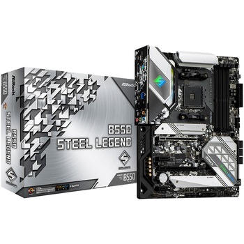 Placa de baza ASRock B550 STEEL LEGEND, Socket AM4 Placa de baza ASRock B550 STEEL LEGEND, Socket AM4