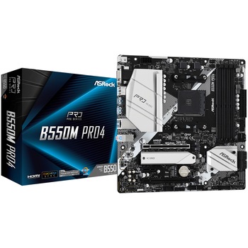 Placa de baza ASRock B550M PRO4, Socket AM4 Placa de baza ASRock B550M PRO4, Socket AM4