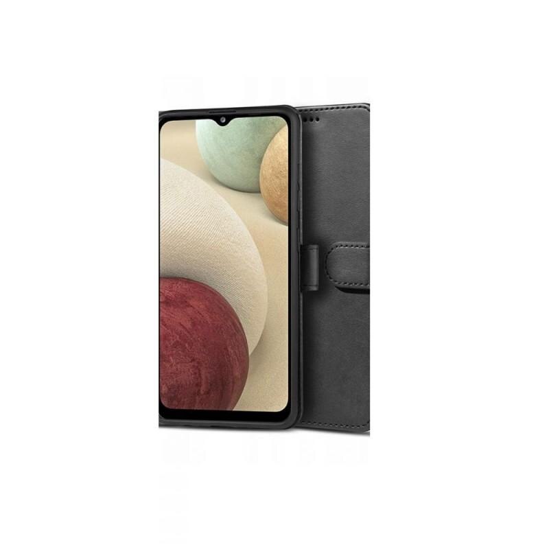 Husa TECH-PROTECT Wallet V2 compatibila cu Samsung Galaxy A12 (2020/2021) Black