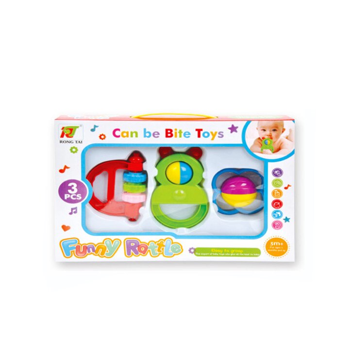 Set zornaitoare, 3 bucati, multicolore