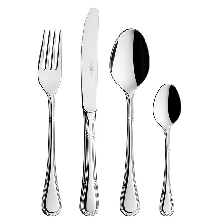 Set tacamuri Zafiro , 24 piese , inox