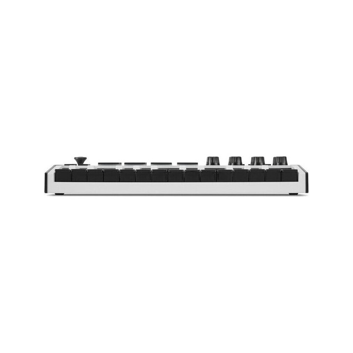Midi клавиатура Akai MPK Mini Mk3, 25 клавиша, 8 прага, Бял - eMAG.bg