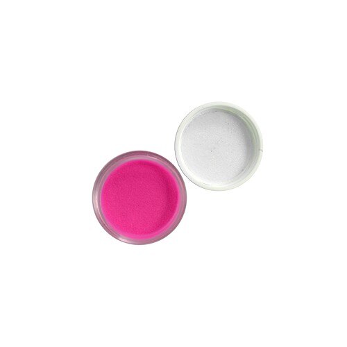 Pudra acrilica unghii Color Roz Inchis cu pigmenti de calitate