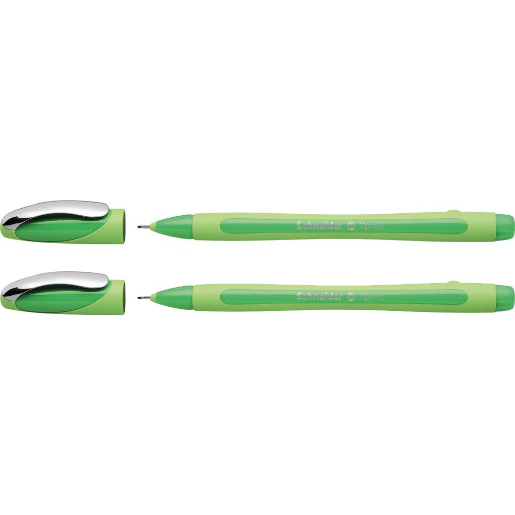 Set 2 Linere Schneider Xpress, 0.8mm, Verde