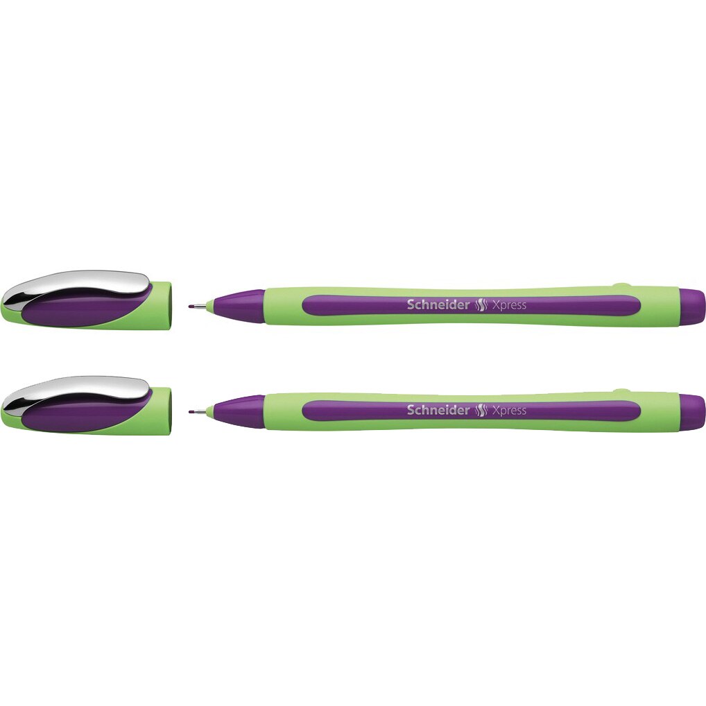 Set 2 Linere Schneider Xpress, 0.8mm, Violet