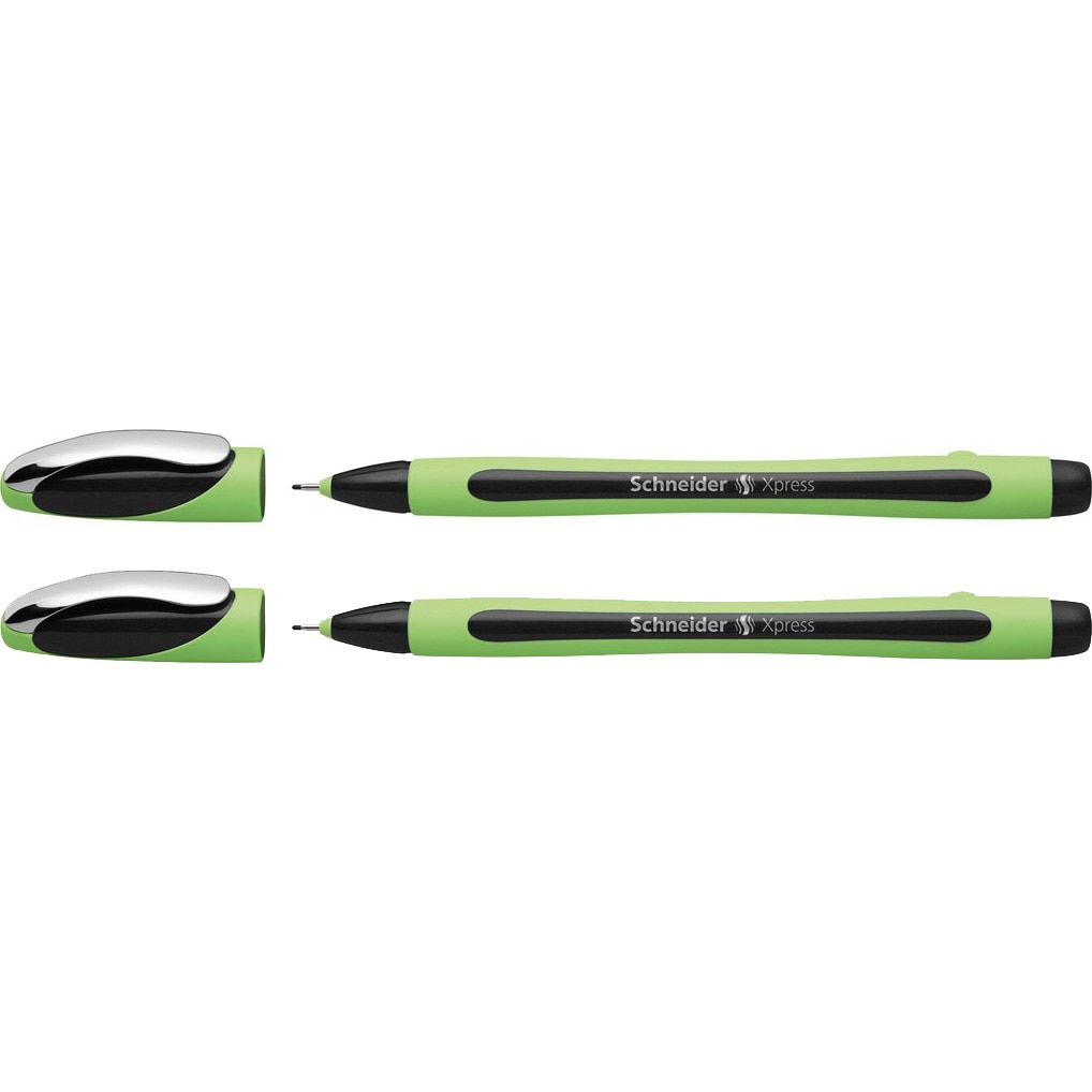 Set 2 Linere Schneider Xpress, 0.8mm, Negru
