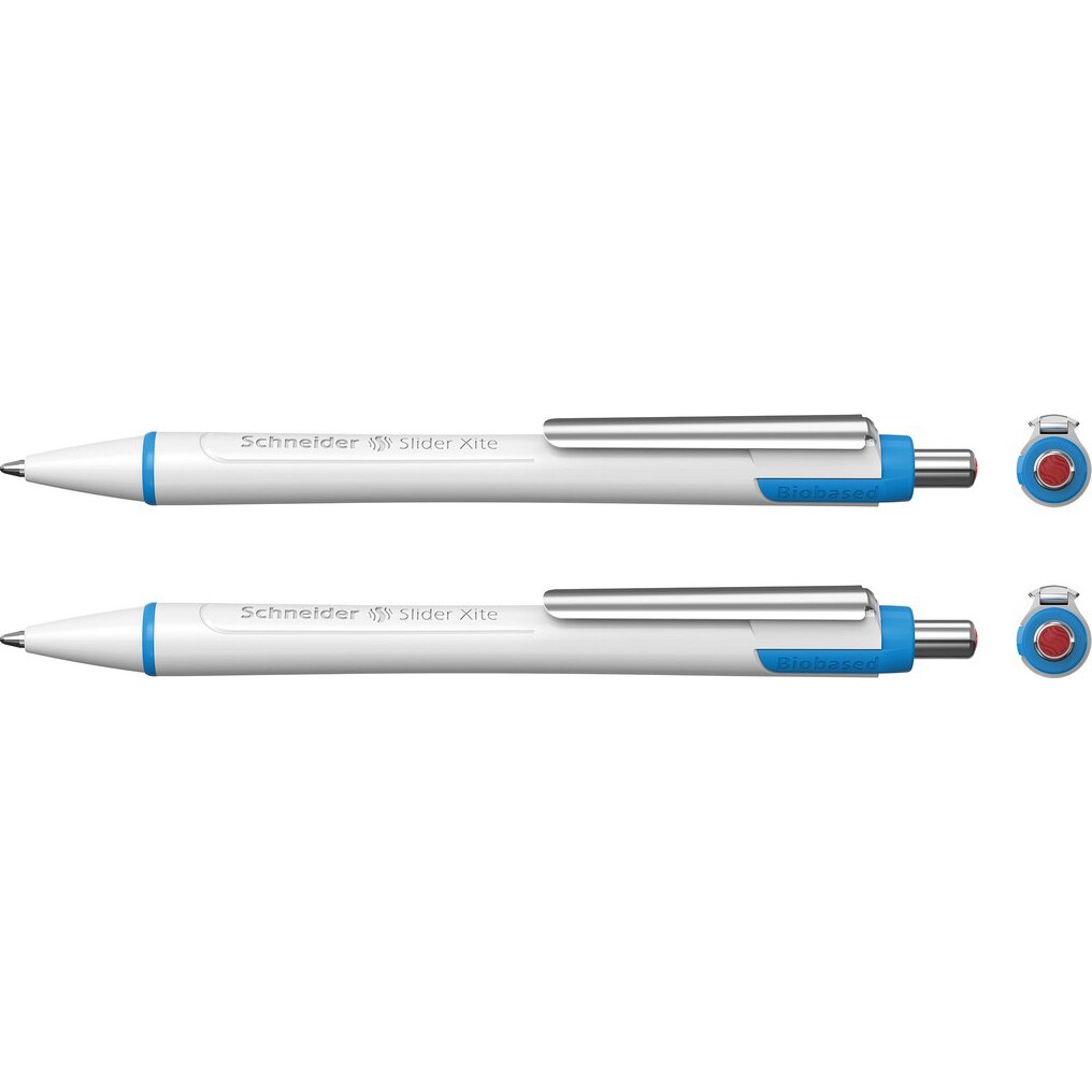 Set 2 Pixuri Schneider Slider Xite, 0.6mm, Rosu