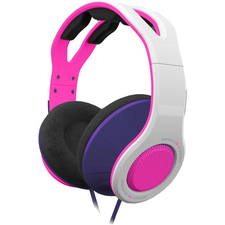 Casti Gioteck TX-30 STEREO GAMING & GO HEADSET (PINK)