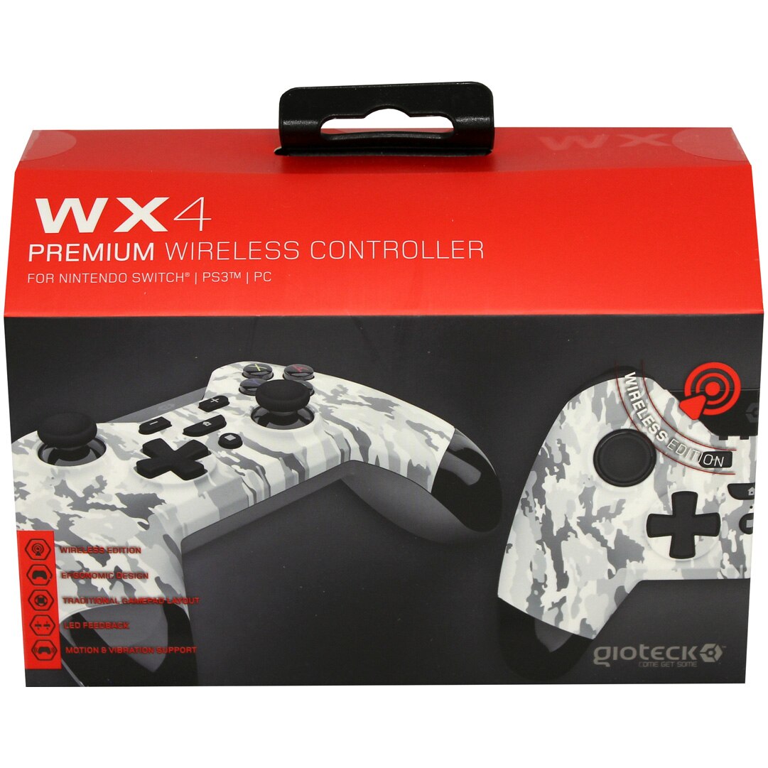 Controller Gioteck WX-4 WIRELESS (CAMO) (Nintendo Switch) - eMAG.ro