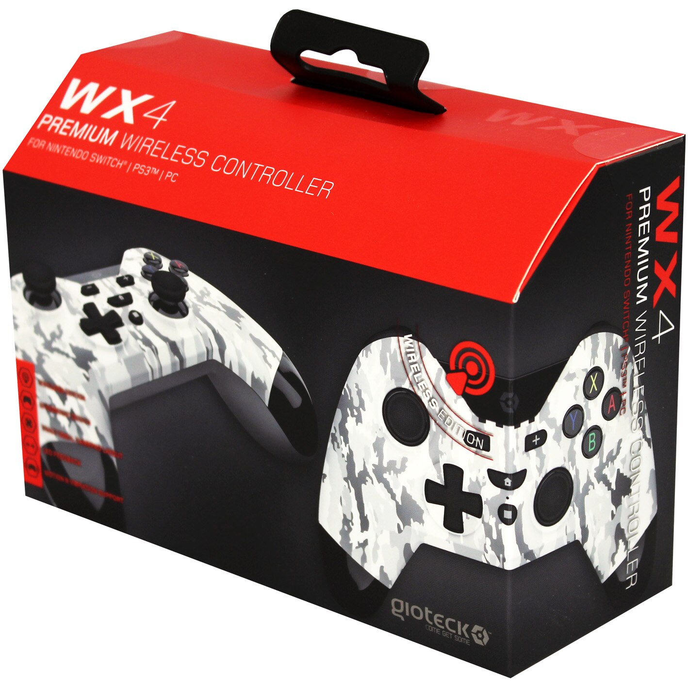 Controller Gioteck WX-4 WIRELESS (CAMO) (Nintendo Switch) - eMAG.ro