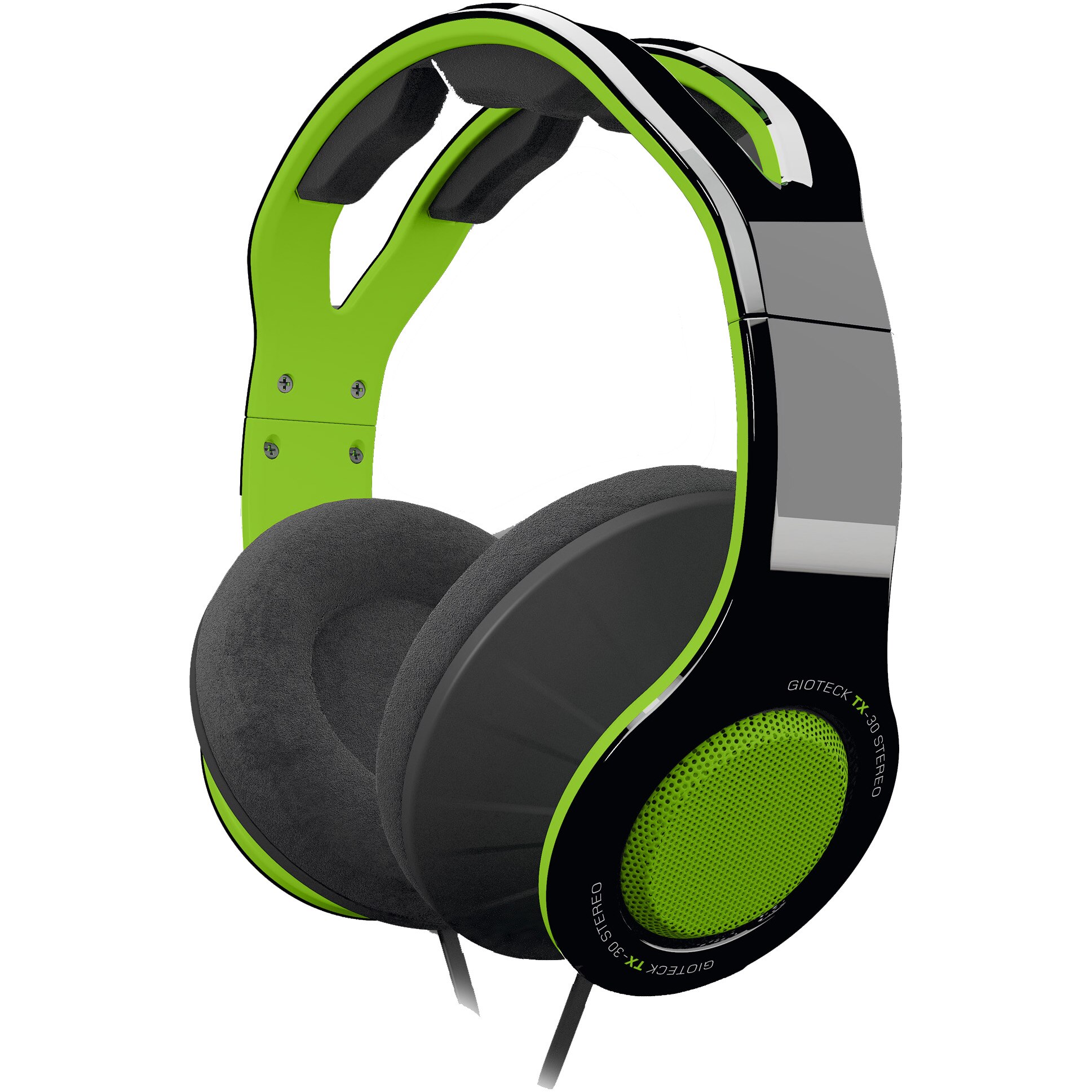 Casti Gioteck TX-30 STEREO GAMING & GO HEADSET (GREEN GRILL)