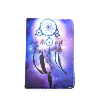 Husa Tableta 7 inch MRG L-441, Model X, Tribal, Violet Husa Tableta 7 inch MRG L-441, Model X, Tribal, Violet