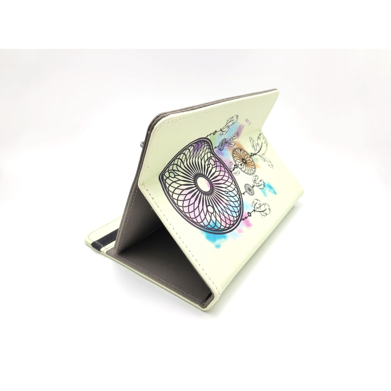 Husa Tableta 7 inch MRG L-442, Model X, Tribal, Crem