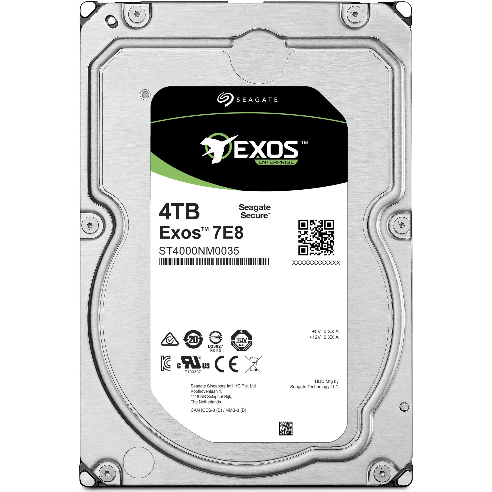 HDD Server Seagate Exos 7E8 4TB, 7200RPM, 256MB Cache, SAS - eMAG.ro