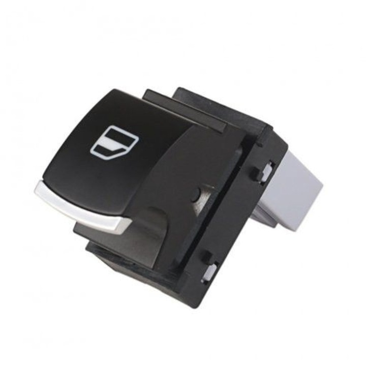 Contact elektromos ablaknyitó gomb, krómozott, Volkswagen Golf 5, Golf 6 / Passat B6, B7, CC autókhoz