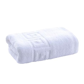 Set 2 prosoape baie greek border,50x90 cm,70x140 cm,alb Set 2 prosoape baie greek border,50x90 cm,70x140 cm,alb