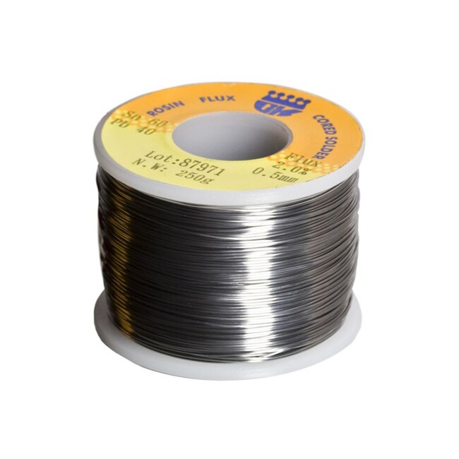 Rola Fludor, diametru 0.5 mm, flux 2%, 0.25 kg