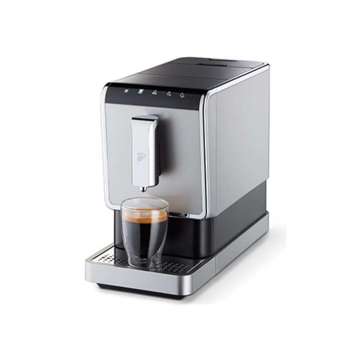 Tchibo Esperto Caffe, 1470W, 1.1l резервоар за вода, 19 bar, кафемелачка, сребрист