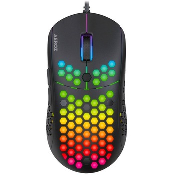Mouse Gaming, Aeroz, GM1000, RGB, 6400 DPI Mouse Gaming, Aeroz, GM1000, RGB, 6400 DPI