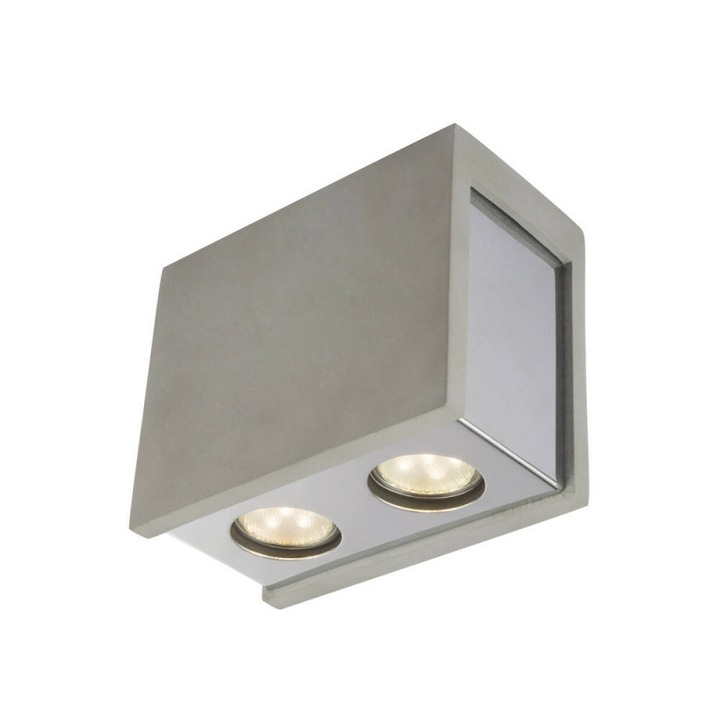 Globo TIMO 55011-2D mennyezeti spot lámpa beton beton 2 x GU10 max. 25W GU10 2 db IP20