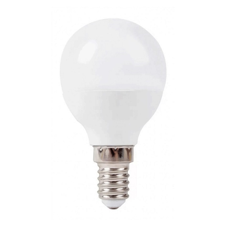 Led лампа Ligthex, Plastic, 7W, 220V, E14, 4000K