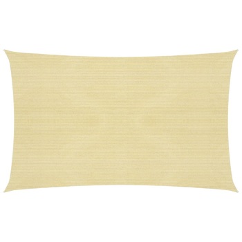 Copertina parasolar, vidaXL, HDPE - Polietilena, 90% protectie UV, 2,5 x 4,5 m, Bej Copertina parasolar, vidaXL, HDPE - Polietilena, 90% protectie UV, 2,5 x 4,5 m, Bej