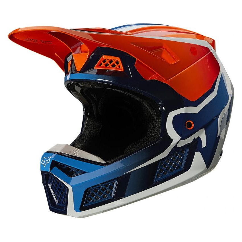 Casca FOX, V3 rs wired helmet, Portocaliu, L