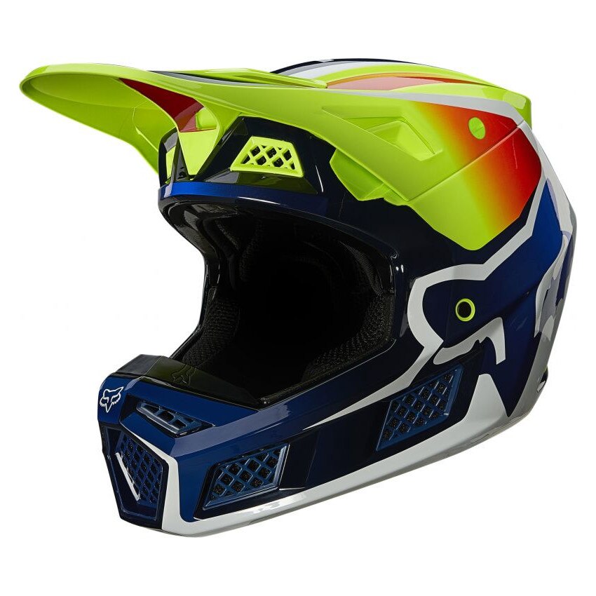 Casca FOX, V3 rs wired helmet, Galben, XL