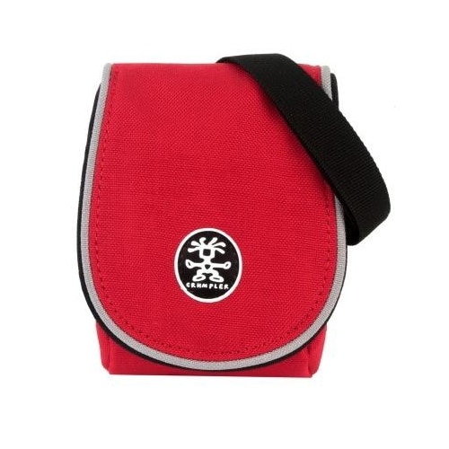 Geanta foto Crumpler Muffin Top 90, rosu/argintiu