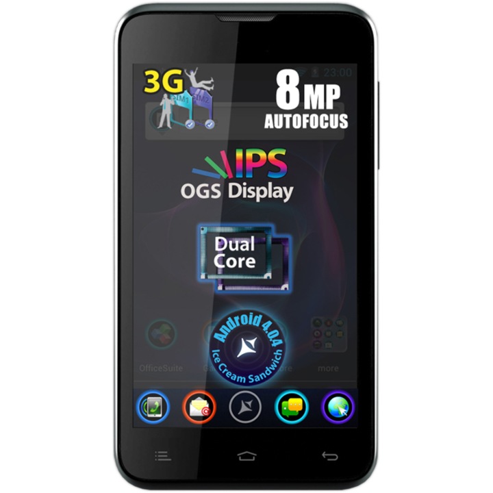 Telefon mobil Dual-Sim Allview Alldro P5, Negru