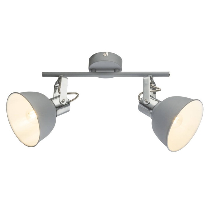 Globo GERDA 54640-2 mennyezeti lámpa szürke fém 2 x E14 max. 25W E14 2 db IP20