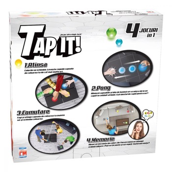 Joc de societate 4 in 1- Tap It Joc de societate 4 in 1- Tap It