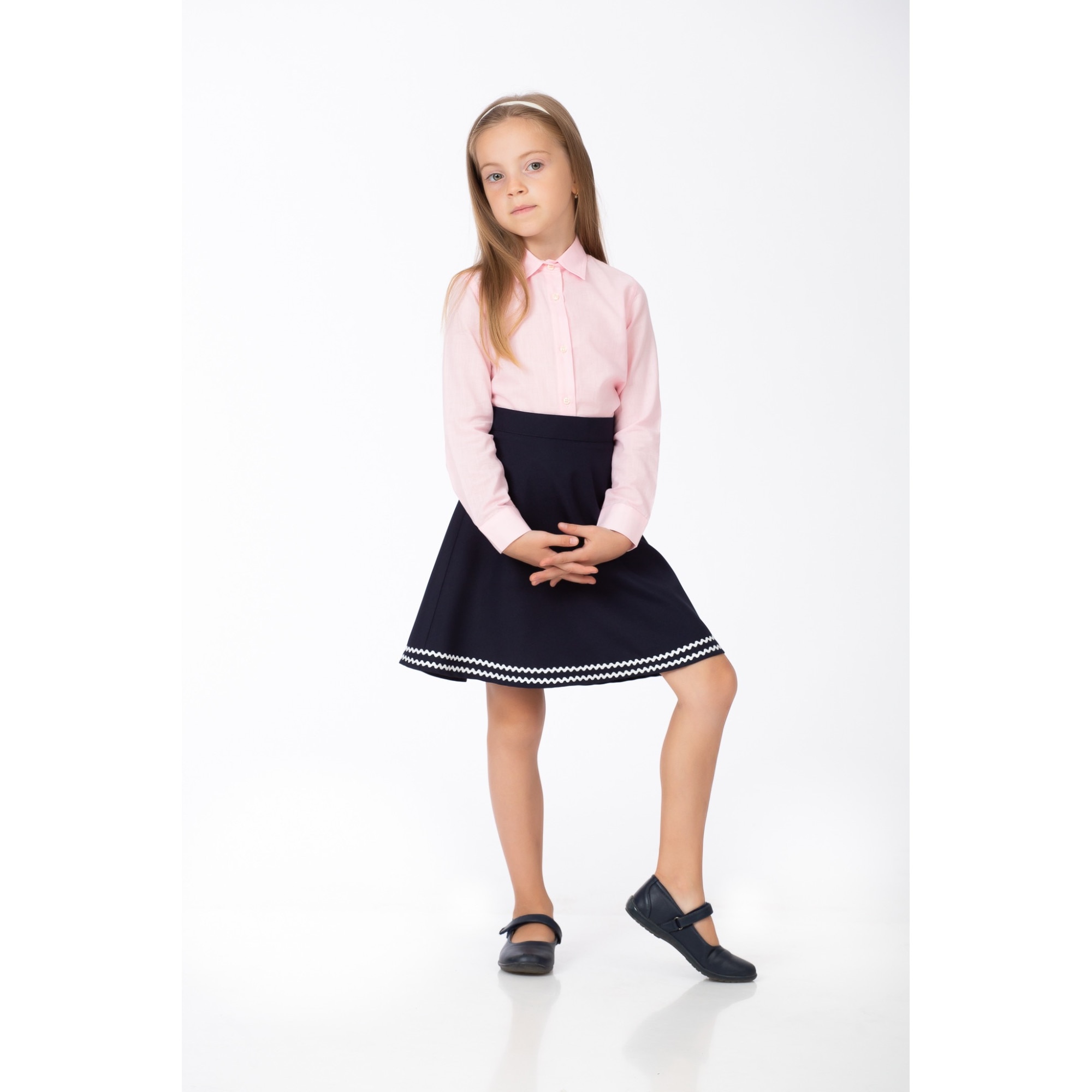 Camasa de fete BE YOU, clasic, Roz