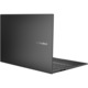 Laptop ASUS VivoBook 15 M513UA cu procesor AMD Ryzen™ 7 5700U, 15.6", Full HD, OLED, 8GB, 512GB SSD, AMD Radeon™ Graphics, No Os, Indie Black