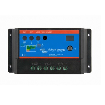 Incarcator solar PWM, Victron Energy, 360/720W, 30 A, albastru, 14 x 7.9 x 3.7 cm Incarcator solar PWM, Victron Energy, 360/720W, 30 A, albastru, 14 x 7.9 x 3.7 cm