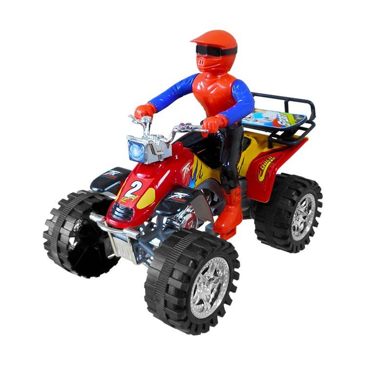 Atv cu figurina pilot, dimensiune 22x16 cm