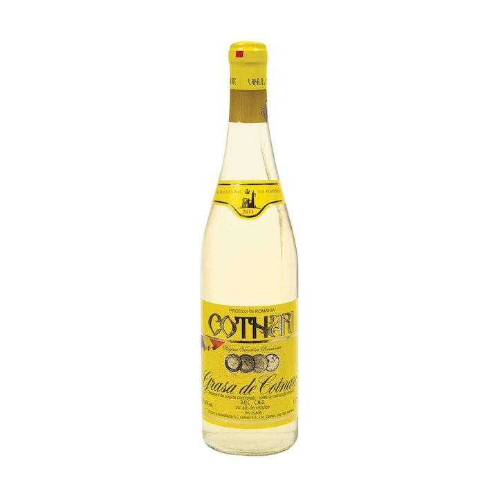 Vin alb dulce Cotnari Grasa de Cotnari 11.5% alcool 0.75 l