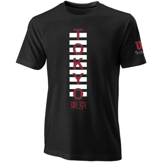 Tricou Wilson Tokyo Tech Tee, pentru barbati, Negru